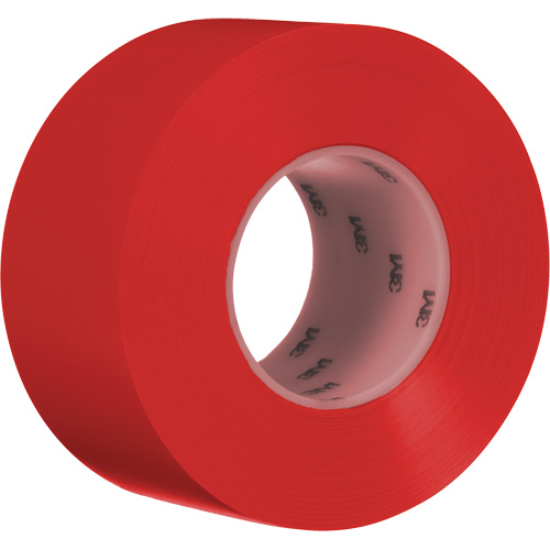 Durable Floor Marking Tape 971, 3" x 108', Vinyl, Red PB Rental Co. Ltd.