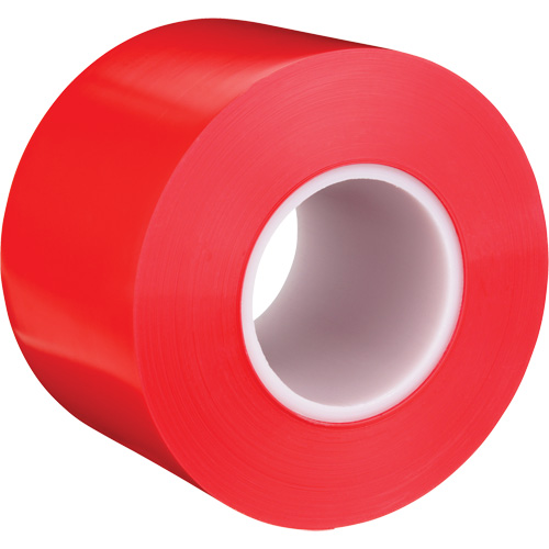 Durable Floor Marking Tape 971, 4" x 108', Vinyl, Red PB Rental Co. Ltd.