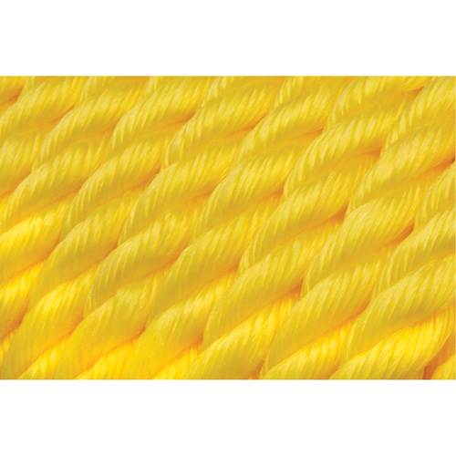 Corde jaune tress&eacute;e, Polypropyl&egrave;ne, 300' PB Rental Co. Ltd.