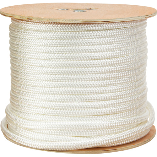 Corde blanche tress&eacute;e, Nylon, 250' PB Rental Co. Ltd.