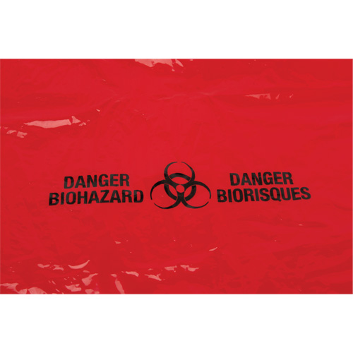 Waste Bags, Bio-Hazard, 38" L x 30" W, 2 mils PB Rental Co. Ltd.