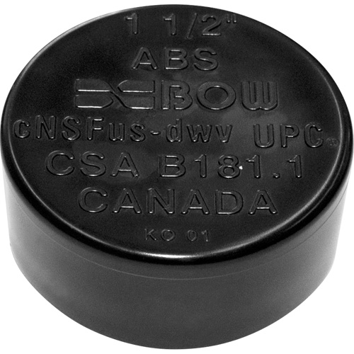 Capuchon rod&eacute;, 2", Noeud, Plastique PB Rental Co. Ltd.