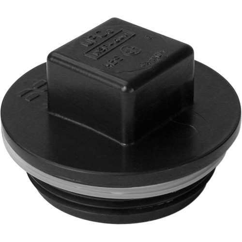 Bouchon filet&eacute;, Regard de nettoyage, 1-1/4" dia., Plastique PB Rental Co. Ltd.