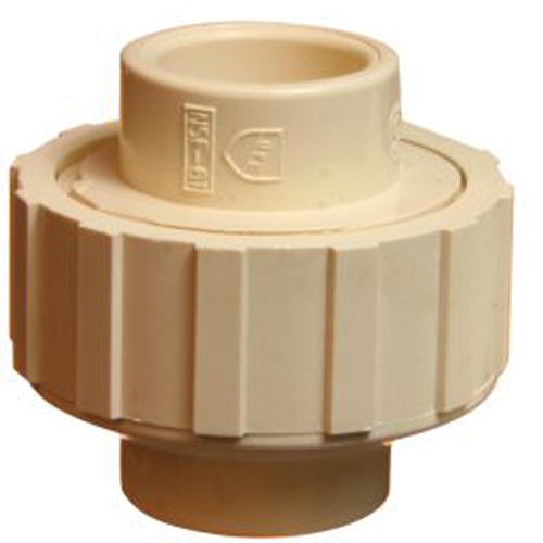Raccord union, 1/2", PVC-C, Noeud x noeud PB Rental Co. Ltd.