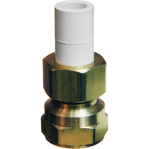 Adaptateur de transition, 1/2" dia., Laiton/PVC-C PB Rental Co. Ltd.