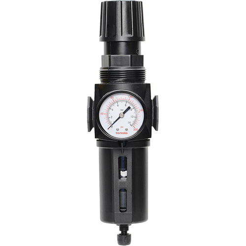 Manual Drain Filter/Regulator with Standard Bowl Modulair 300, 1/4" NPT, 150 PSI, 5.1 fl. oz. Capacity PB Rental Co. Ltd.
