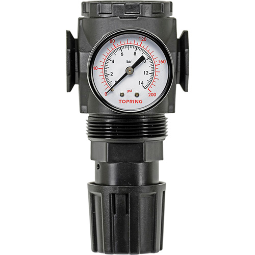 Regulator with Gauge Modulair 300, 1/4" NPT, 300 psi Max. PSI, In Line/Modular PB Rental Co. Ltd.