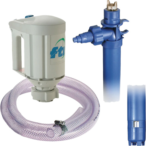 Trousse de pompe pour baril PFM-40 avec moteur M3V, Polypropyl&egrave;ne/PVDF/Acier inoxydable PB Rental Co. Ltd.