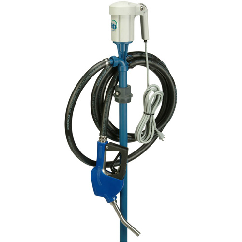 Trousse de pompe pour baril EFP-40 avec moteur S1 avec accessoires pour fluide d&eacute;chappement diesel (DEF), Polypropyl&egrave;ne/Acier inoxydable PB Rental Co. Ltd.