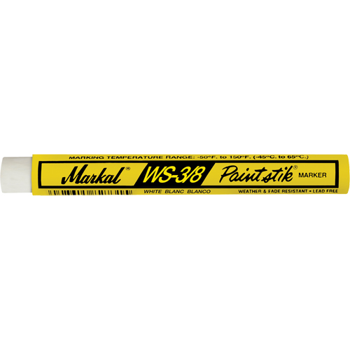 WS-3/8 Paintstik&reg; Paint Marker, Solid Stick, White PB Rental Co. Ltd.