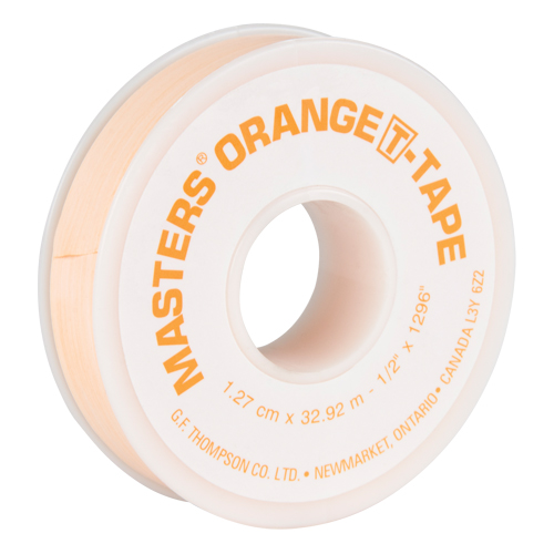 Ruban T, 1296" lo x 1/2" la, Orange PB Rental Co. Ltd.