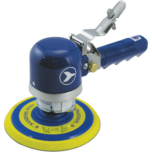 Ponceuse orbitale al&eacute;atoire silencieuse &agrave; double action et &agrave; usage intensif, Dia 6", Entr&eacute;e 1/4" NPT, 10000 Tr/min PB Rental Co. Ltd.