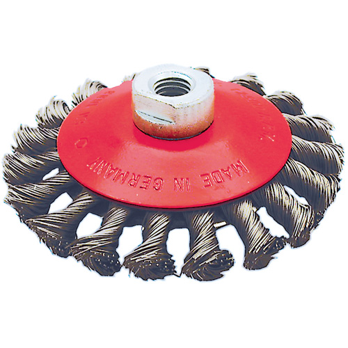 BK4520T Roue conique torsad&eacute;e &agrave; nuds, Dia. 4-1/2", Fils 0,02", Arbre 5/8"-11 PB Rental Co. Ltd.