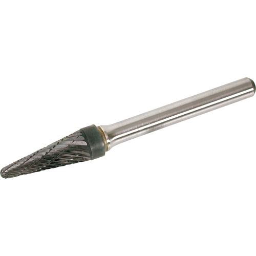Solid Carbide Burr, SL-1, 1/4" Dia., 1/4" Shank, 5/8" Depth of Cut PB Rental Co. Ltd.
