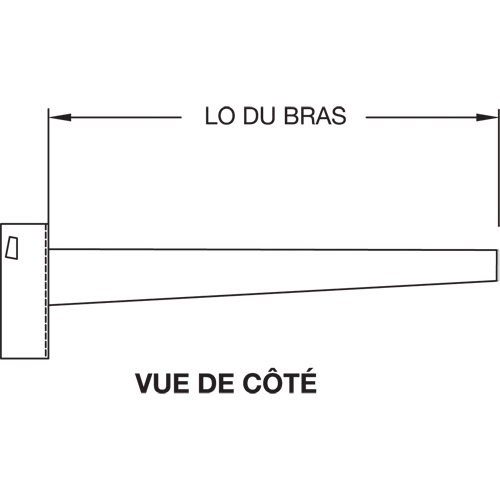 Cantilever Column, Double, 4" W x 10' H PB Rental Co. Ltd.