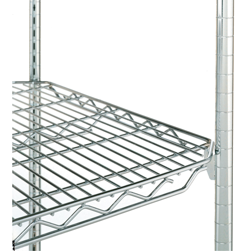 Qwikslot Adjustable Shelving Unit, 4 Tiers, 48" W x 54" H x 24" D PB Rental Co. Ltd.