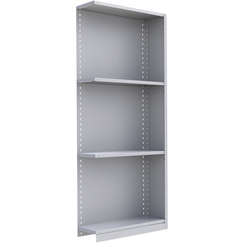 &eacute;l&eacute;ment de rayonnage Interlok, Acier, Sans boulons, Capacit&eacute; 800 lb, 36" la x 88" h x 24" p PB Rental Co. Ltd.