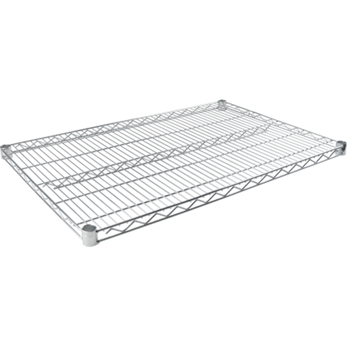 Wire Shelf for Heavy-Duty Chromate Wire Shelving, 48" W x 24" D, 800 lbs. Capacity PB Rental Co. Ltd.