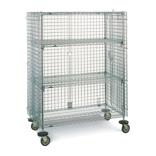 Wire Shelf Cart, Chrome Plated, 21-1/2" x 68-1/2" x 40", 500 lbs. Capacity PB Rental Co. Ltd.