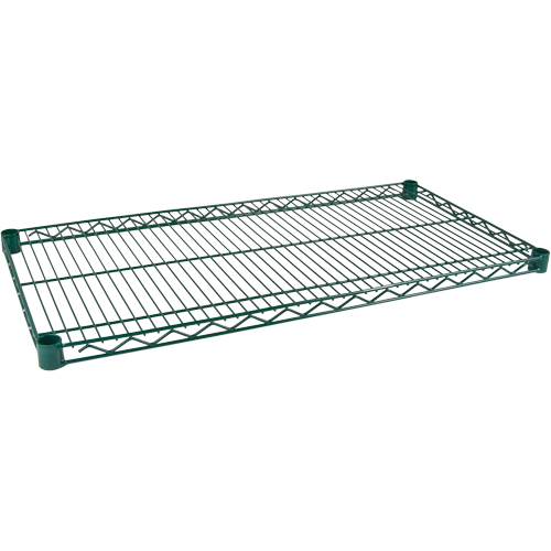 Tablette pour &eacute;tag&egrave;re robuste en treillis au fini d'&eacute;poxyde vert, 36" la x 18" p, 800 lb Capacit&eacute; PB Rental Co. Ltd.