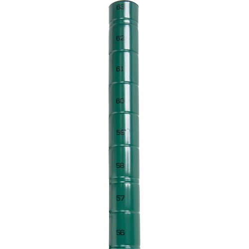 Heavy-Duty Green Epoxy Finish Wire Shelving Post PB Rental Co. Ltd.