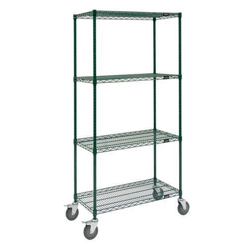 Chariots en treillis m&eacute;tallique, Fini &eacute;poxy, 36" x 69" x 18", Capacit&eacute; 800 lb PB Rental Co. Ltd.