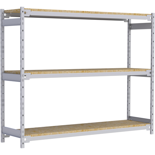 &eacute;tag&egrave;re-classeur de grande largeur, Acier, 3 Tablettes, 72" la x 18" p x 60" h PB Rental Co. Ltd.