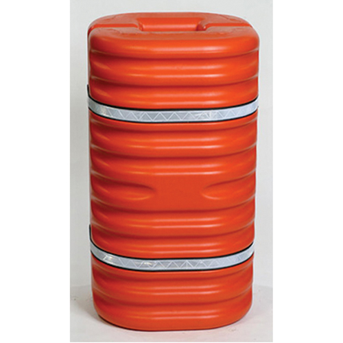 Column Protector, 10" Inside Opening, 24" L x 24" W x 42" H, Orange PB Rental Co. Ltd.