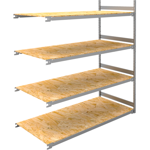 &eacute;tag&egrave;re-classeur de grande largeur, Acier, 4 Tablettes, 72" la x 32" p x 84" h, Ensemble Ajout PB Rental Co. Ltd.