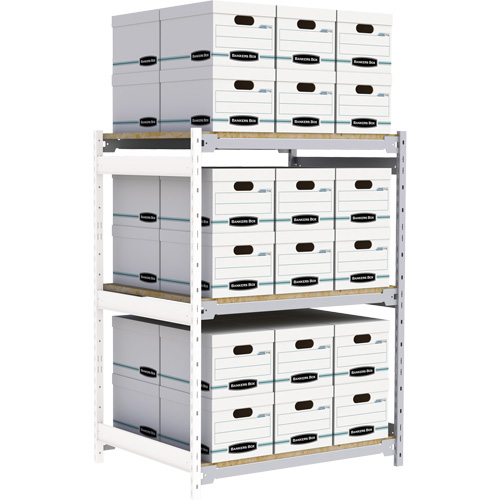 &eacute;tag&egrave;re-classeur de grande largeur, Acier, 3 Tablettes, 42" la x 32" p x 60" h, Ensemble Ajout PB Rental Co. Ltd.