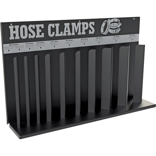 Support de rangement pour 10 colliers de serrage pour tuyaux flexibles PB Rental Co. Ltd.