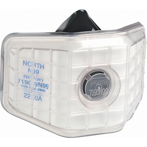 North&reg; 7190 Series Low Maintenance Half Mask-Respirator, PVC, One Size PB Rental Co. Ltd.
