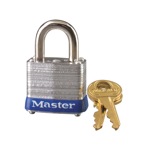 Pin Tumbler Padlock, Keyed Alike, Laminated Steel, 1-9/16" Width PB Rental Co. Ltd.