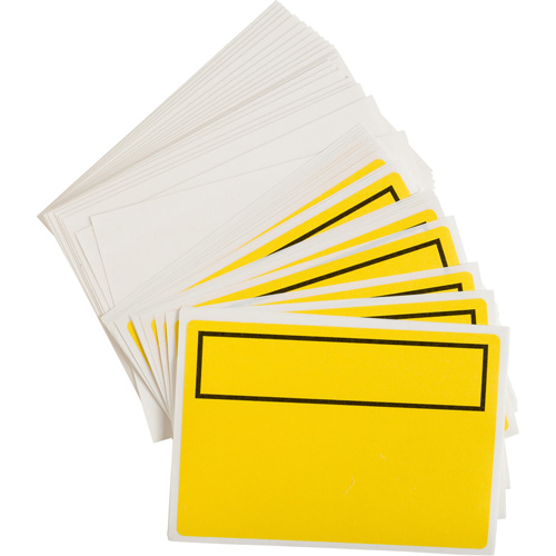 Blank Right-to-Know Chemical Labels PB Rental Co. Ltd.