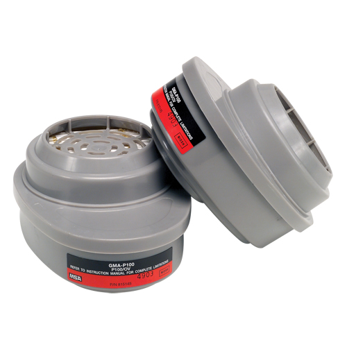 Advantage&reg; Respirator Cartridges, Gas/Vapour Cartridge, Organic Vapour/P100 PB Rental Co. Ltd.
