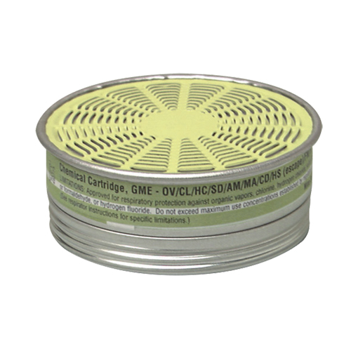 Cartouches pour respirateurs Comfo, Cartouche gaz/vapeur, Gaz multiples/Vapeur organique PB Rental Co. Ltd.