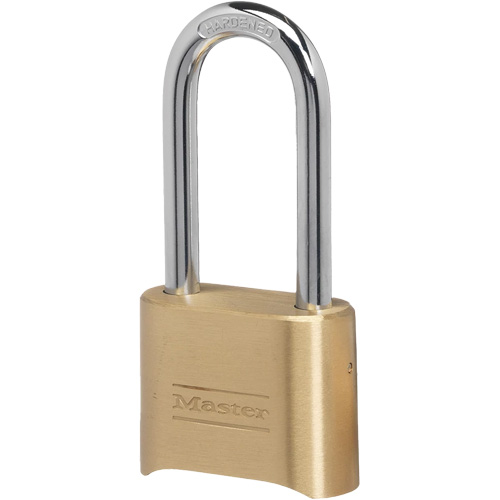 Combination Padlock, Silver, Brass Coating, 2" Width PB Rental Co. Ltd.
