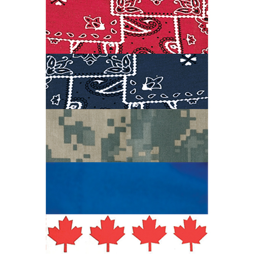 ALLEGRO INDUSTRIES Cool Offs Bandana, Red PB Rental Co. Ltd.