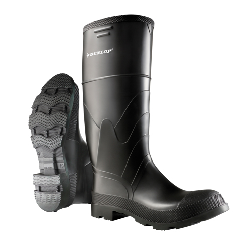 Bottes &eacute;conomiques de 16", PVC, Embout Acier, Pointure 6, Semelle R&eacute;sistant aux perforations PB Rental Co. Ltd.