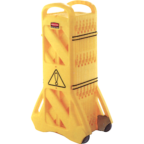 Barri&egrave;res mobiles portatives, 13' lo, Plastique, Jaune PB Rental Co. Ltd.