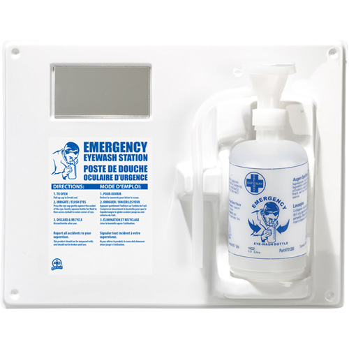 Poste de douche oculaire - Poste simple a/bouteille vide PB Rental Co. Ltd.