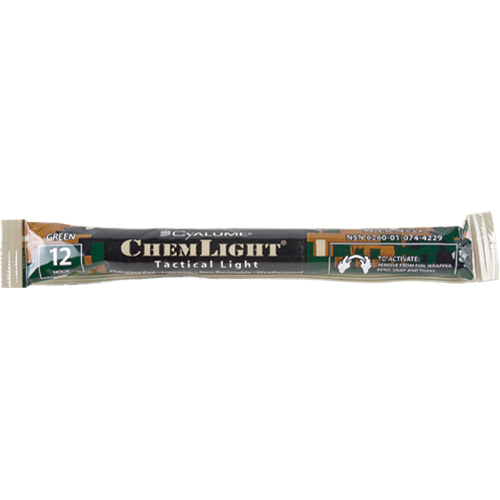 6" Cyalume&reg; Lightsticks, Green, 12 hrs. Duration PB Rental Co. Ltd.