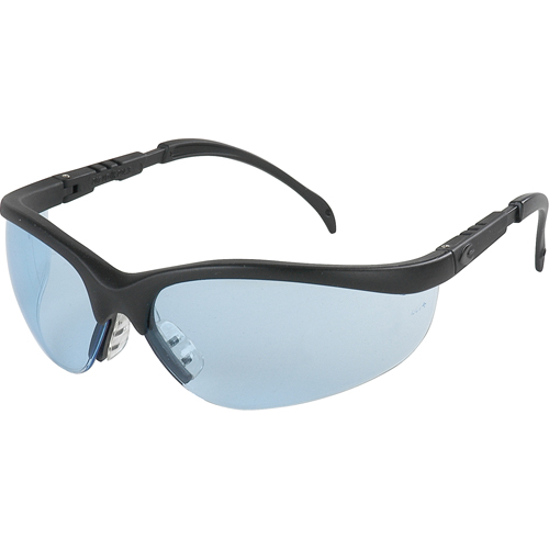 Lunettes de s&eacute;curit&eacute; Klondike, Lentille Bleu p&acirc;le, Anti-&eacute;gratignures, R&eacute;pond ou surpasse la norme CSA Z94.3 PB Rental Co. Ltd.