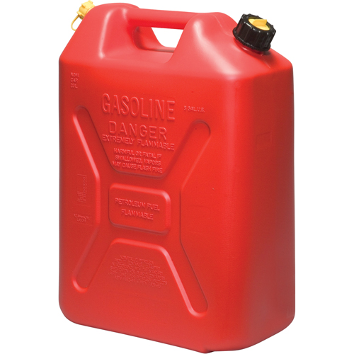 Jerricans, 5,3 gal. US/20,06 L, Rouge, Conformes aux normes CSA/ULC PB Rental Co. Ltd.