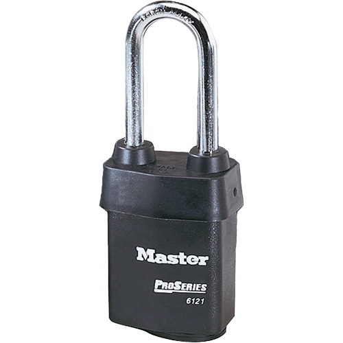 ProSeries&reg; Weather Tough&reg; Padlock, Black, Keyed Different, Laminated Steel, 2-1/8" Width PB Rental Co. Ltd.