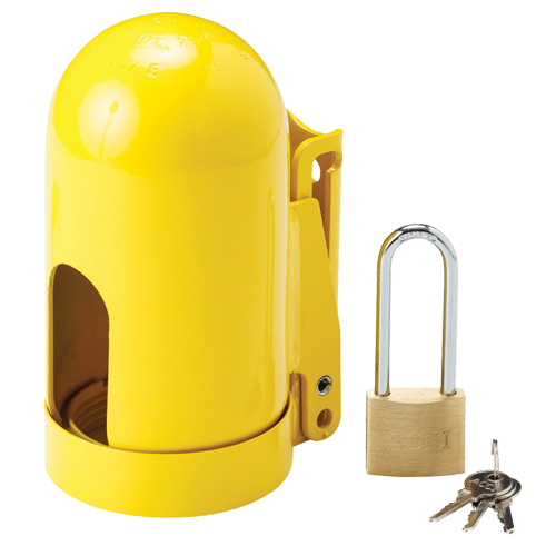 Snap Cap&reg; Lockout, Gas Cylinder Type PB Rental Co. Ltd.