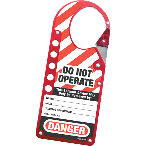 Labeled Snap-on Hasps, Red PB Rental Co. Ltd.