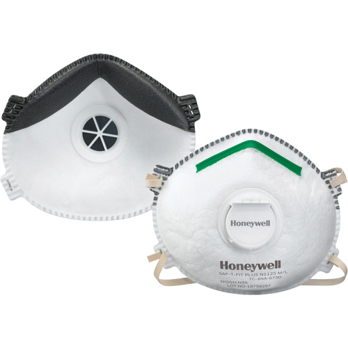 Saf-T-Fit&reg; Plus N1125 Particulate Respirators, N95, NIOSH Certified, Small PB Rental Co. Ltd.