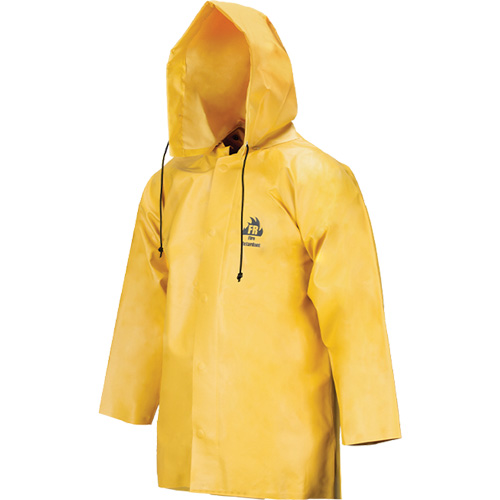 Neo-Slick Chemical & Acid Resistant Rain Jacket, Medium, Yellow, Neoprene PB Rental Co. Ltd.