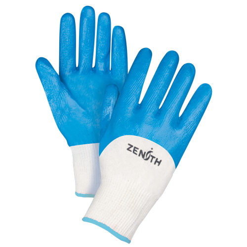 Gants enduits et tricot&eacute;s sans coutures de poids moyen, 10/T-Grand, R&ecirc;vetement Nitrile, Calibre 13, Enveloppe en Coton PB Rental Co. Ltd.